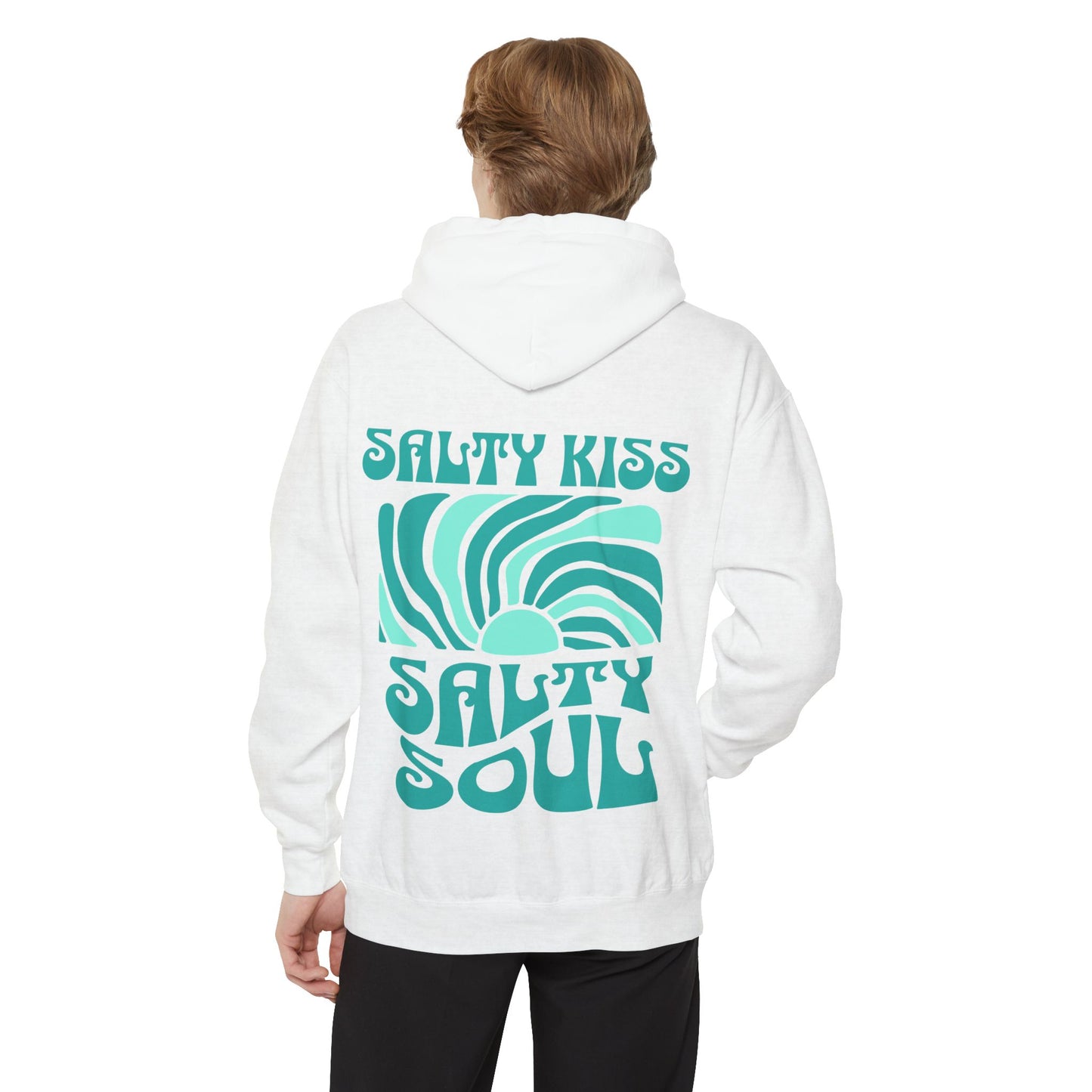 Unisex Garment-Dyed Hoodie, Salty Soul