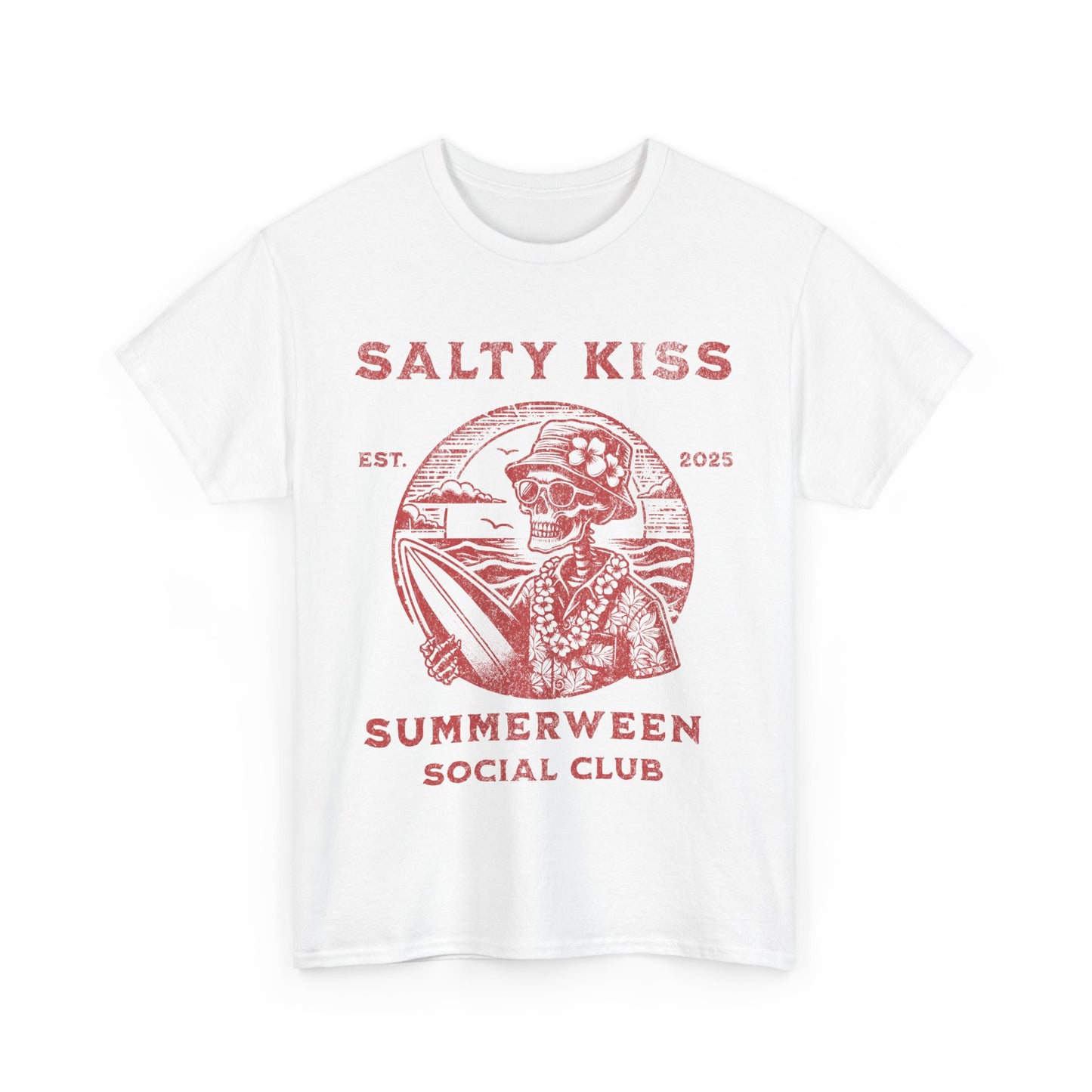 Unisex T-Shirt, Summerween Skeleton