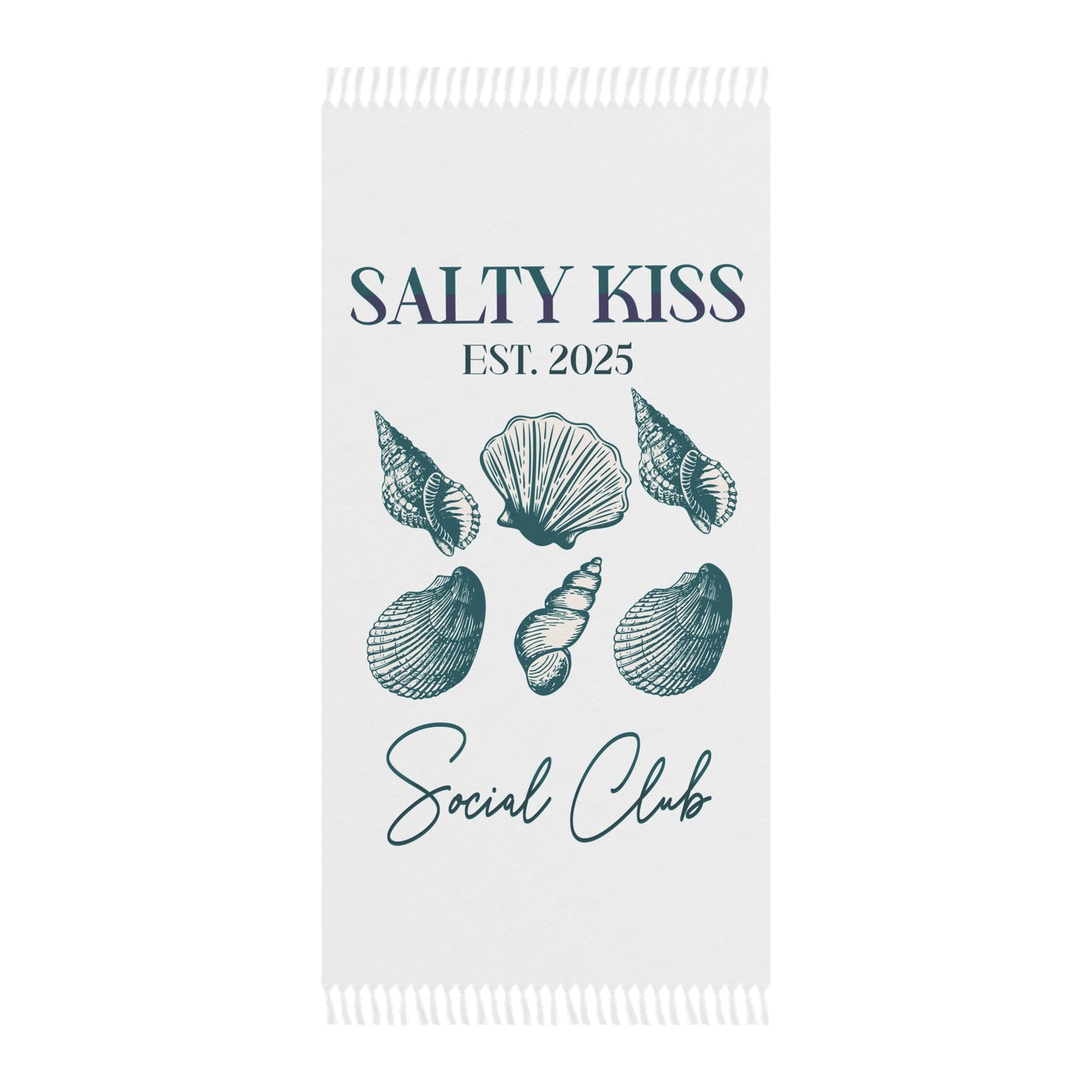 Boho Beach Blanket - Seashells