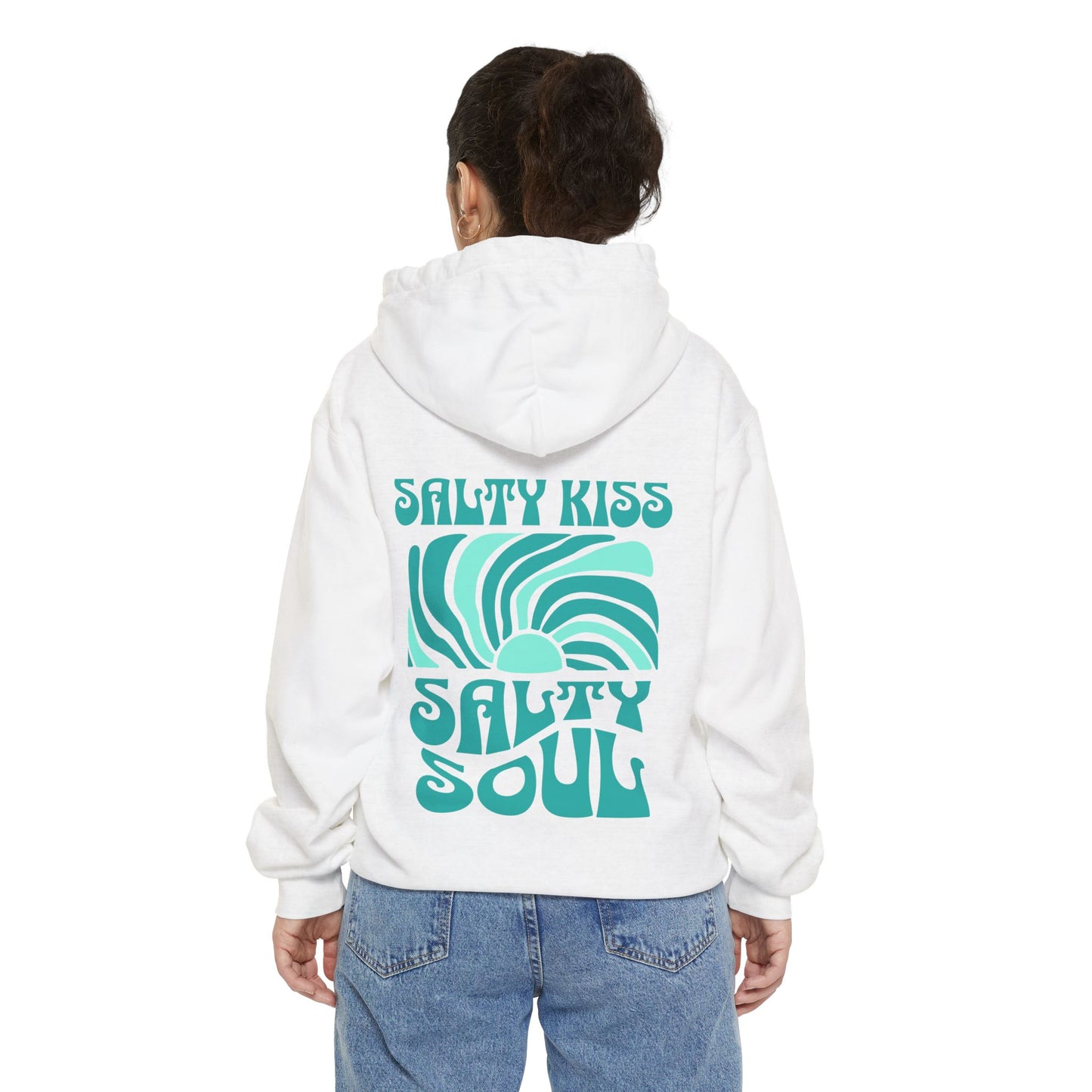 Unisex Garment-Dyed Hoodie, Salty Soul