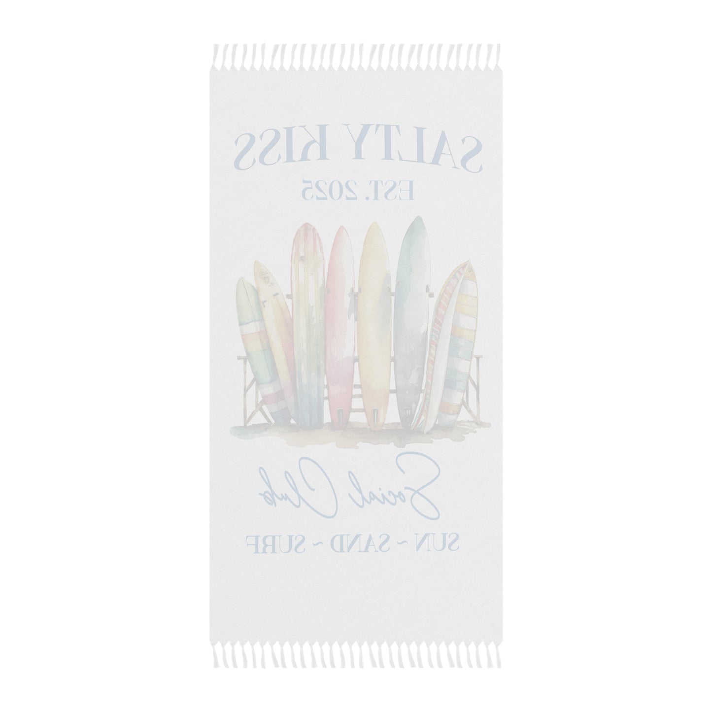 Boho Beach Blanket, Surfboards