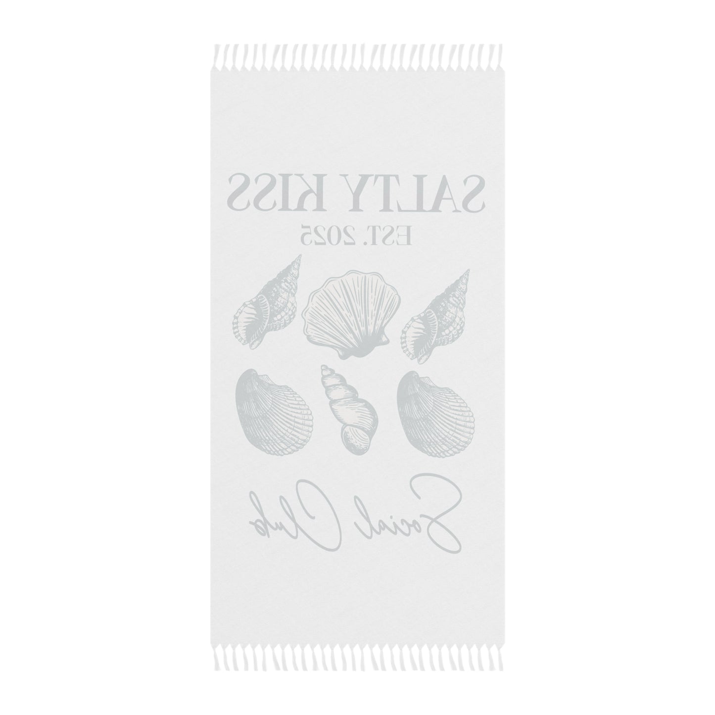 Boho Beach Blanket - Seashells