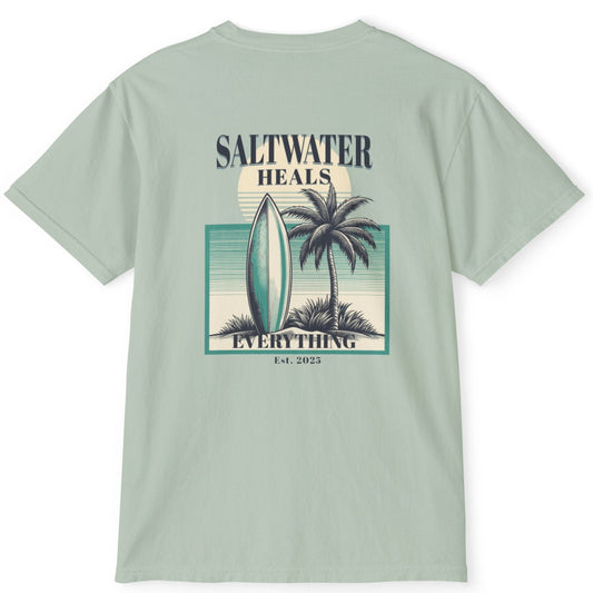 T-Shirt, Saltwater Heals Everything