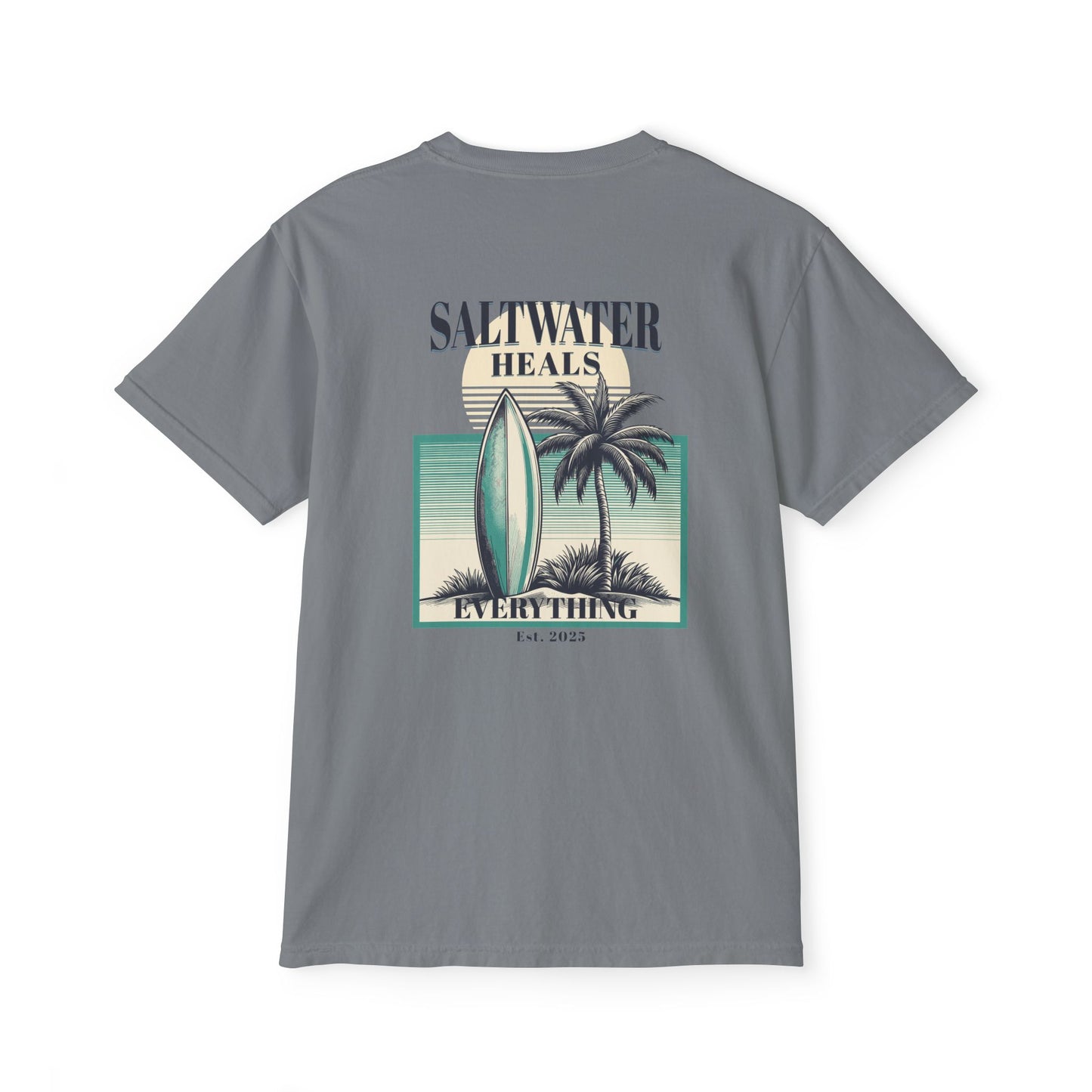 T-Shirt, Saltwater Heals Everything