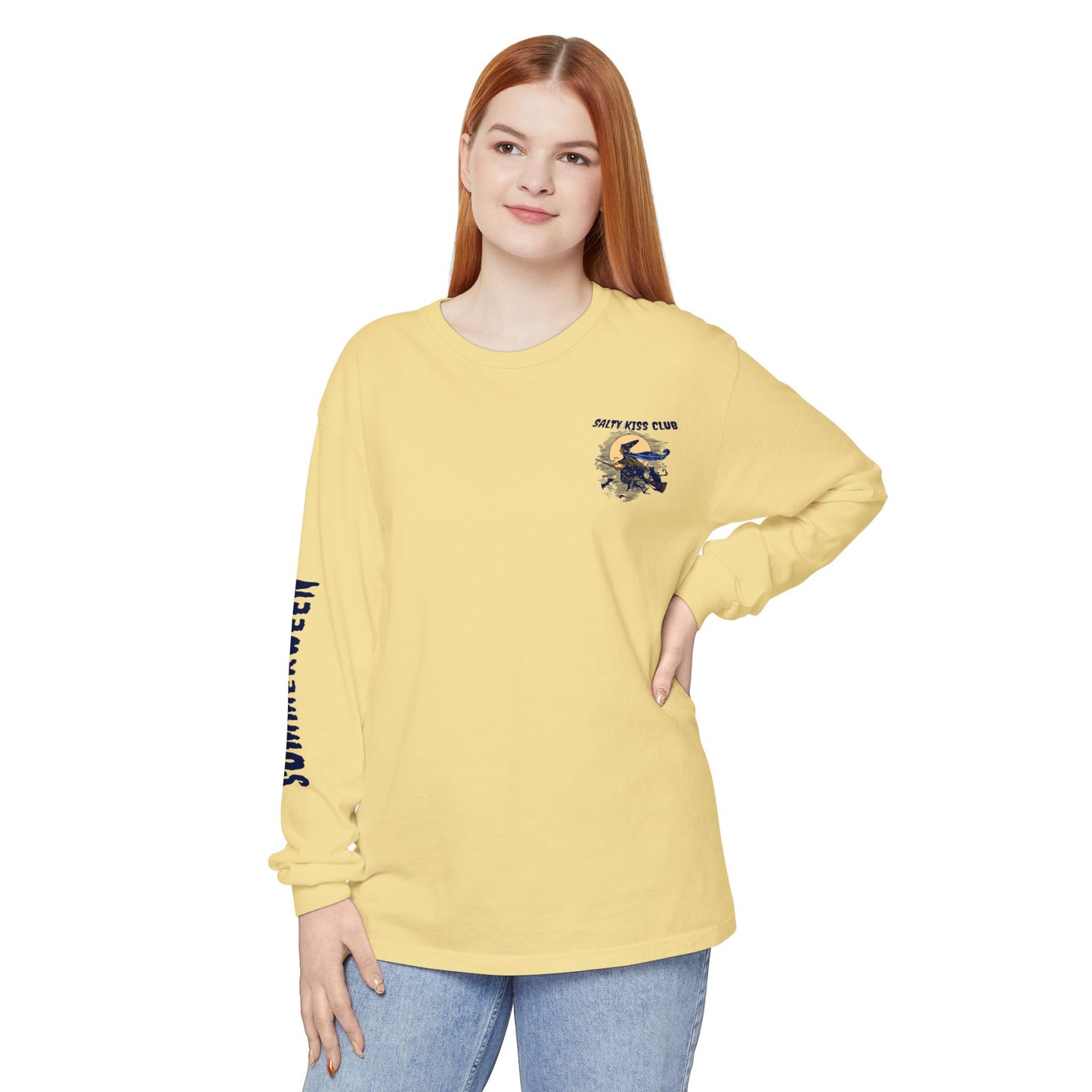 Unisex Long Sleeve Tee, Summerween Witch