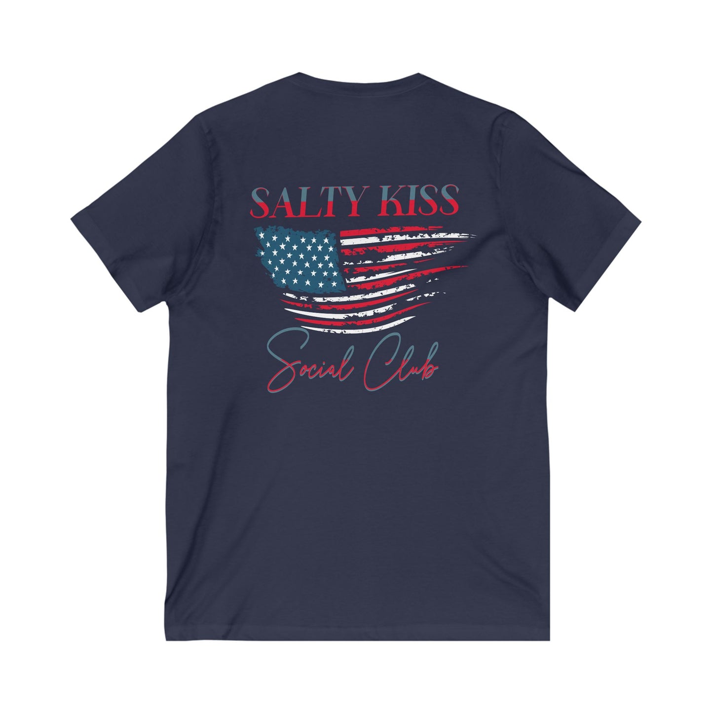 Adult V-Neck T-Shirt, USA