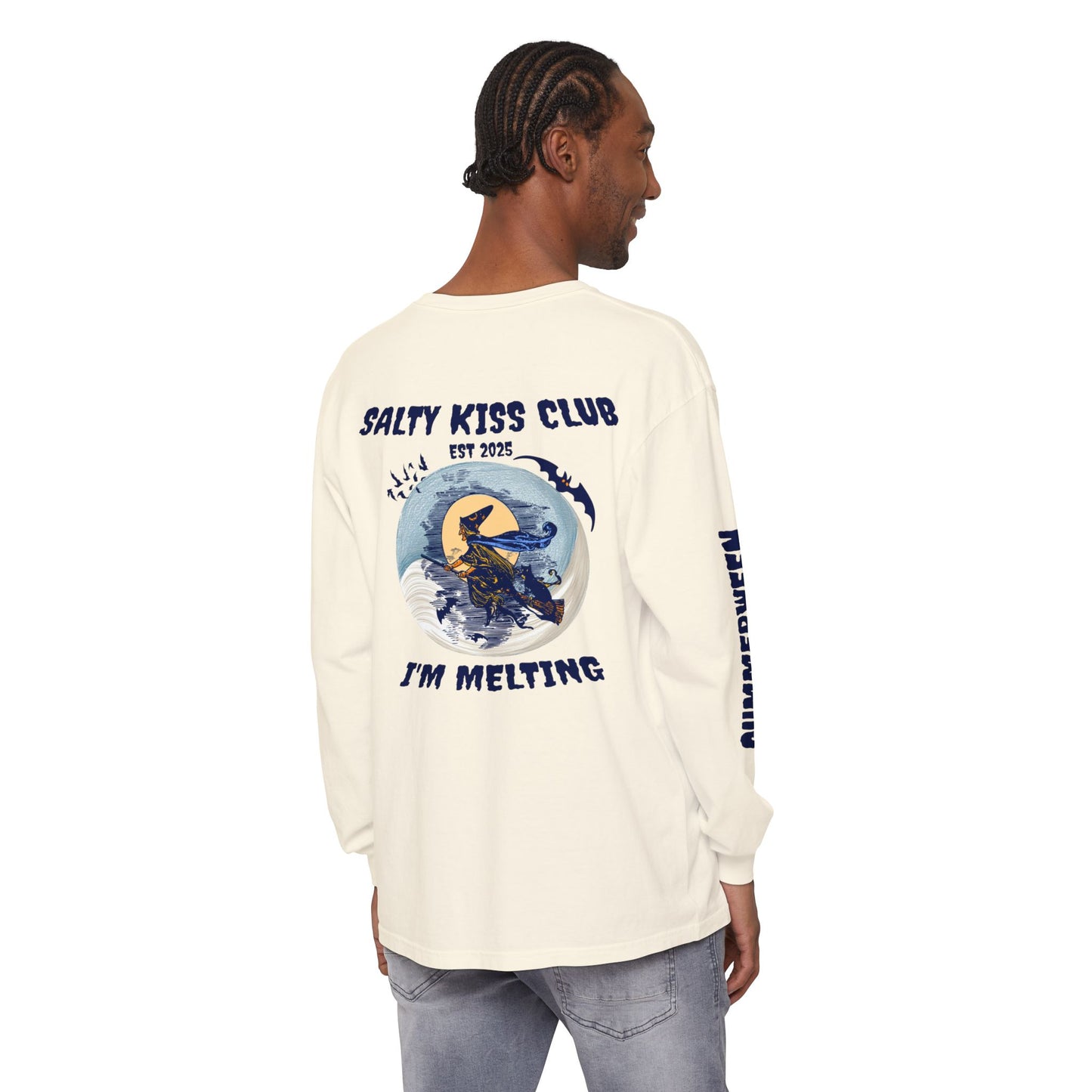Unisex Long Sleeve Tee, Summerween Witch