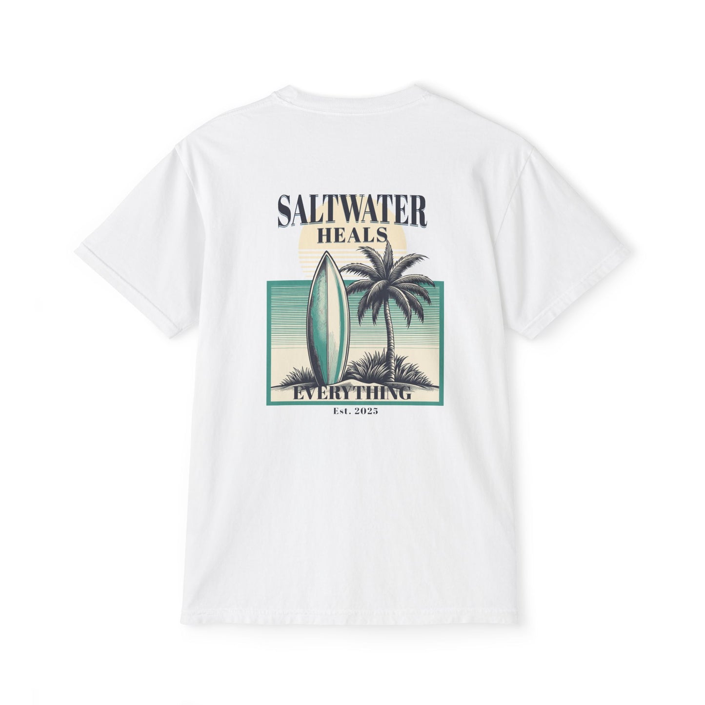 T-Shirt, Saltwater Heals Everything
