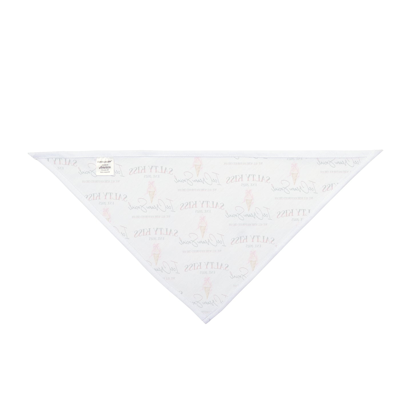 Pet Bandana, Ice Cream