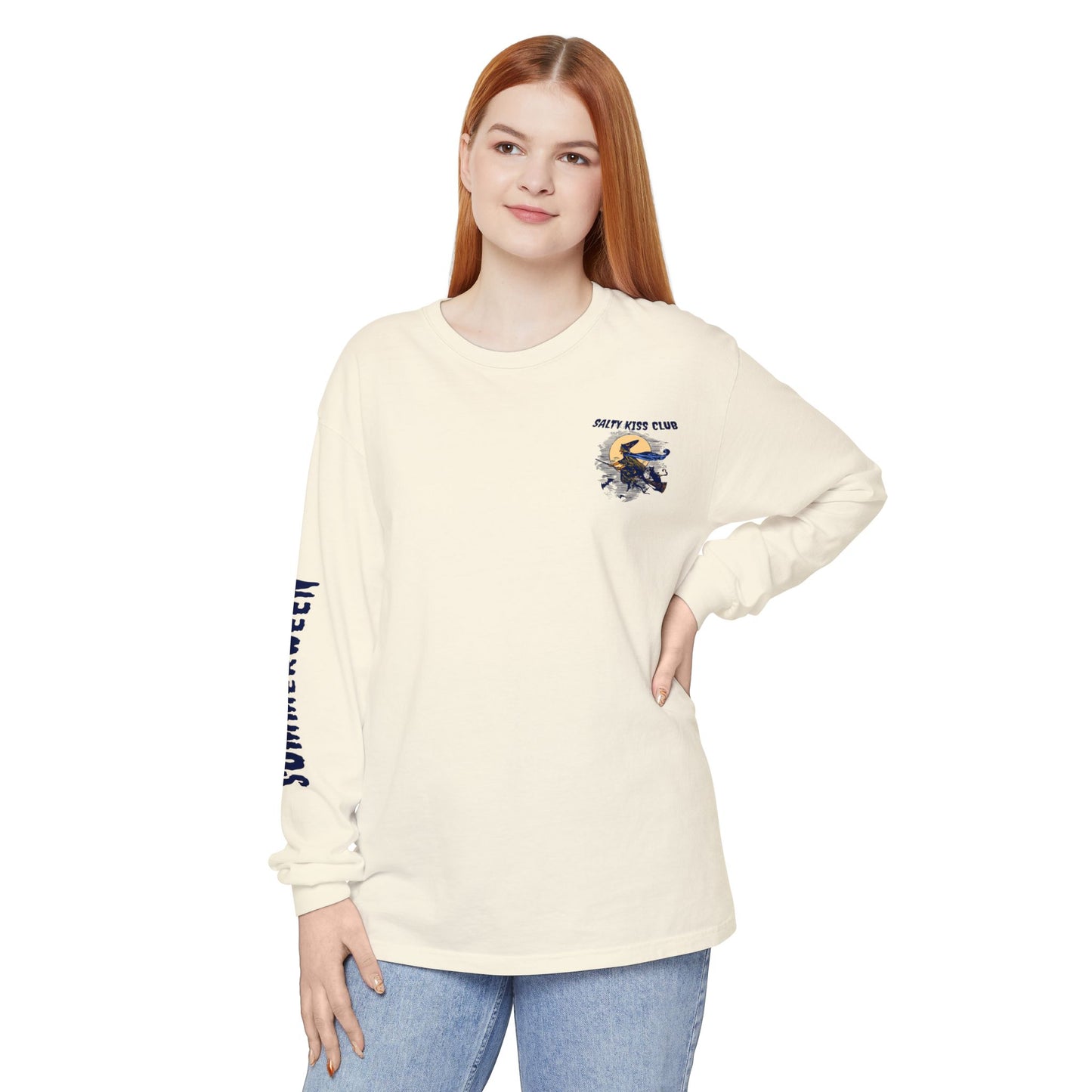 Unisex Long Sleeve Tee, Summerween Witch