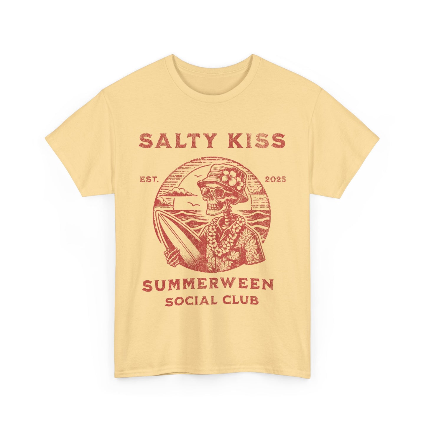 Unisex T-Shirt, Summerween Skeleton