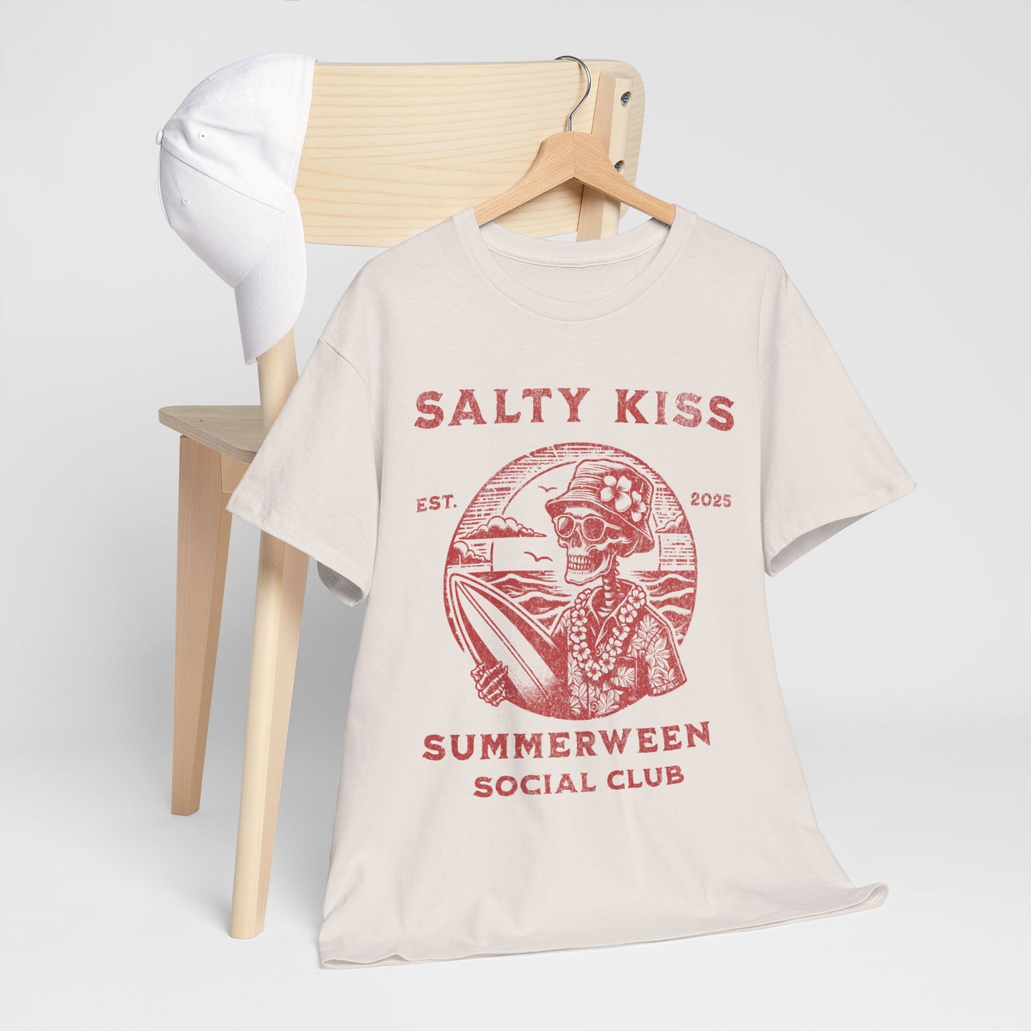 Unisex T-Shirt, Summerween Skeleton