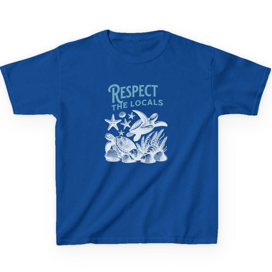 Kids' T-shirt, Respect the Locals