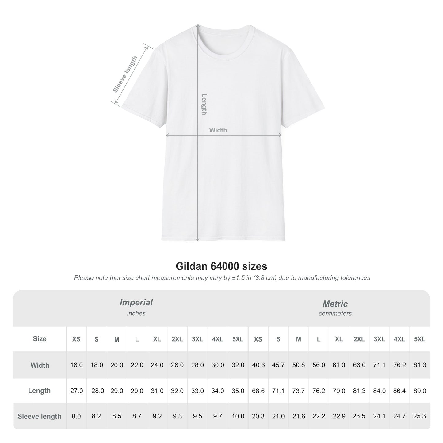 Adult Softstyle Crewneck T-Shirt, USA