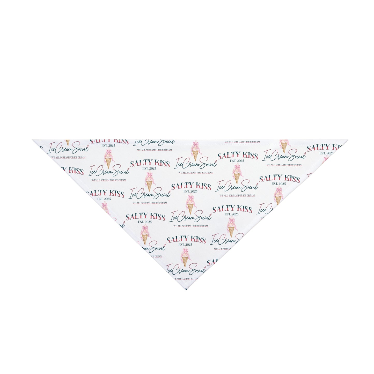 Pet Bandana, Ice Cream