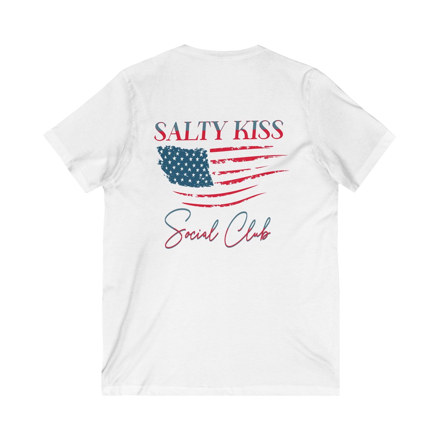 Adult V-Neck T-Shirt, USA