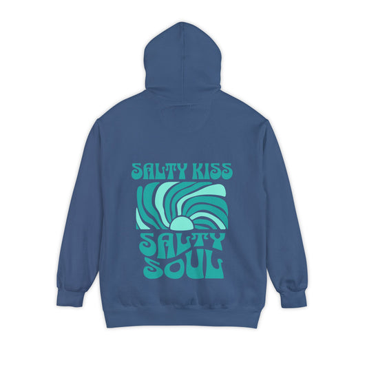 Unisex Garment-Dyed Hoodie, Salty Soul