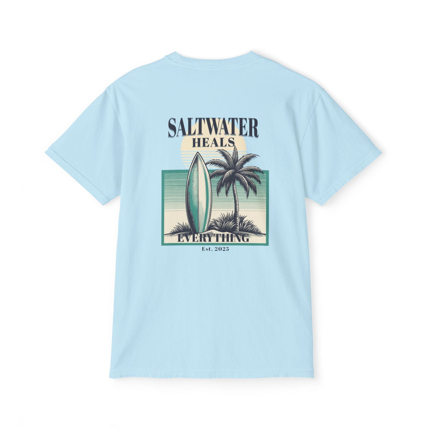 T-Shirt, Saltwater Heals Everything