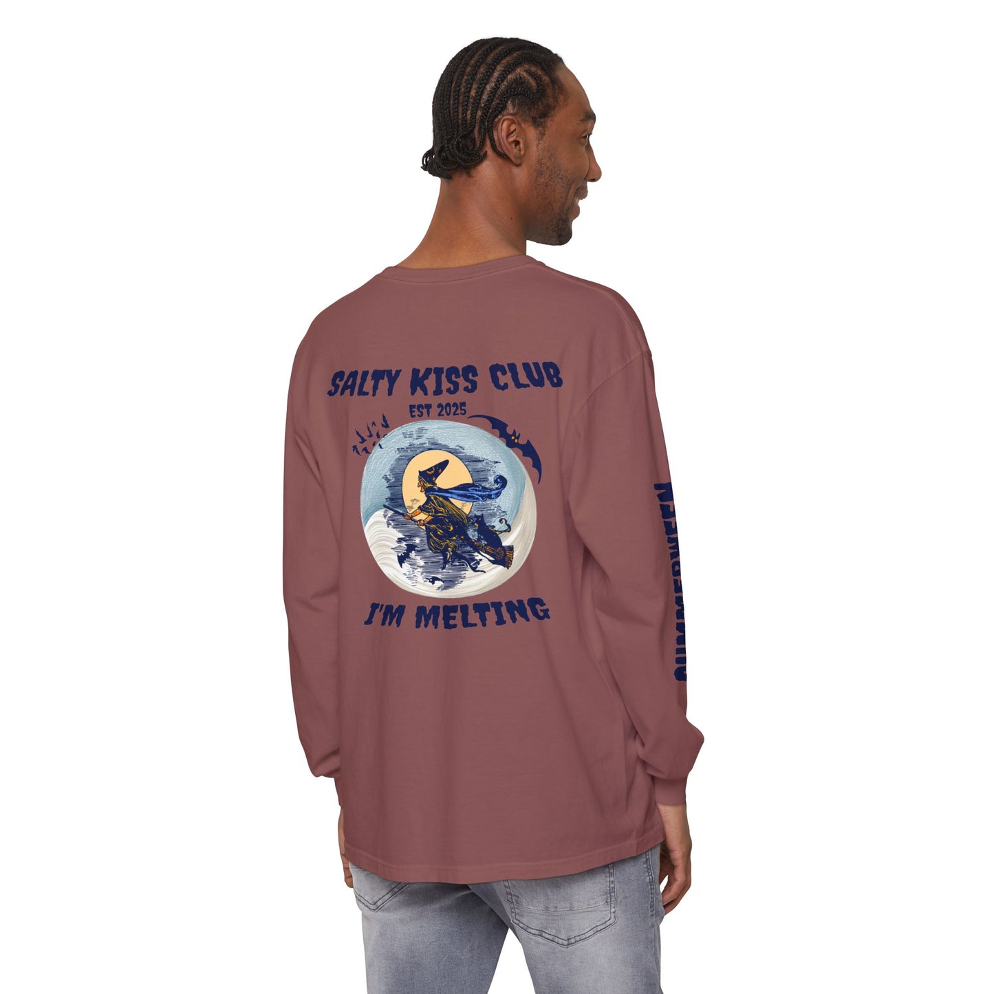 Unisex Long Sleeve Tee, Summerween Witch