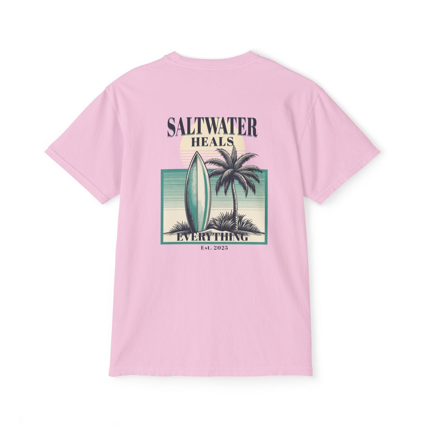 T-Shirt, Saltwater Heals Everything