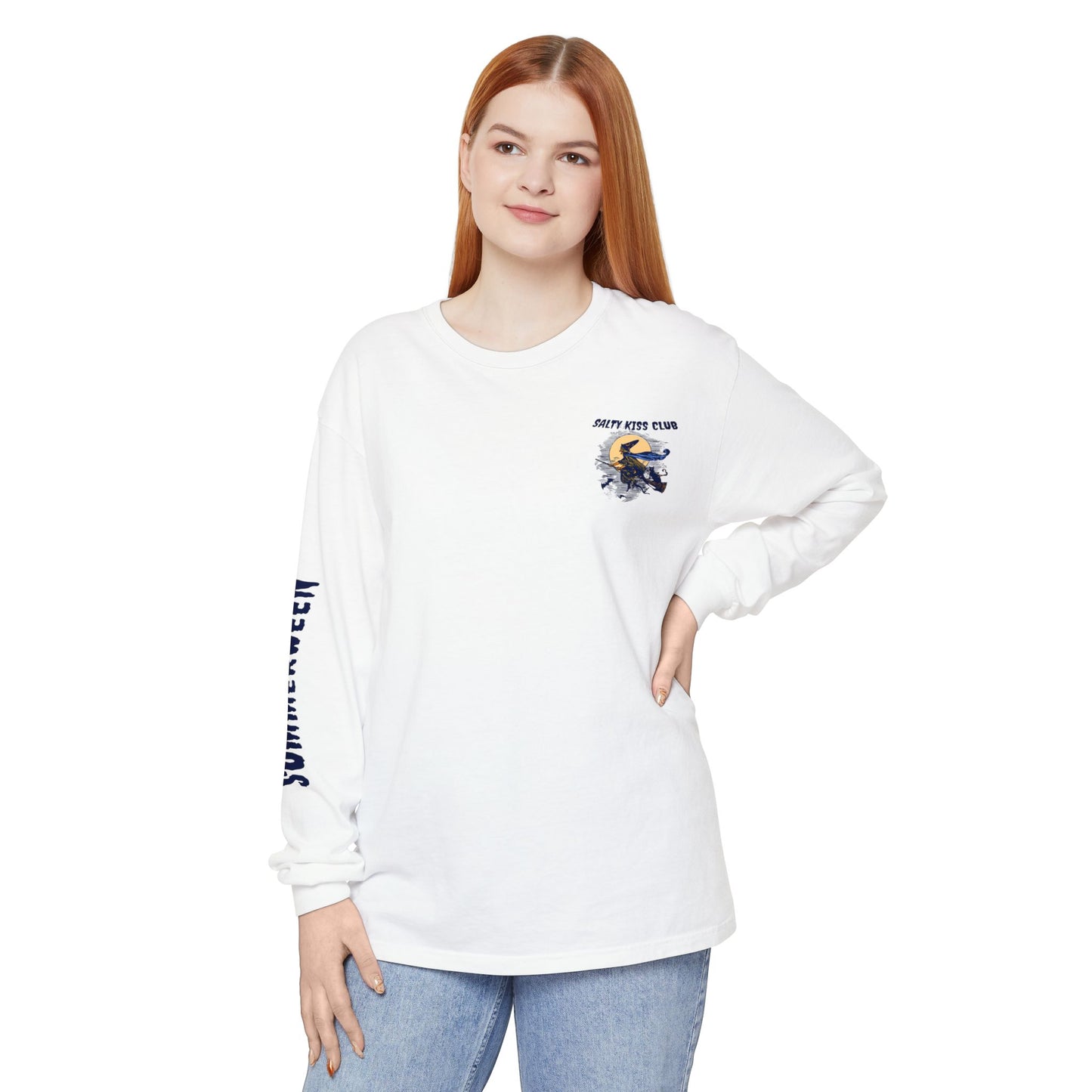 Unisex Long Sleeve Tee, Summerween Witch