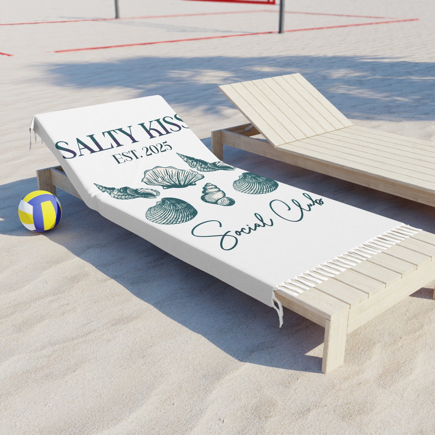 Boho Beach Blanket - Seashells