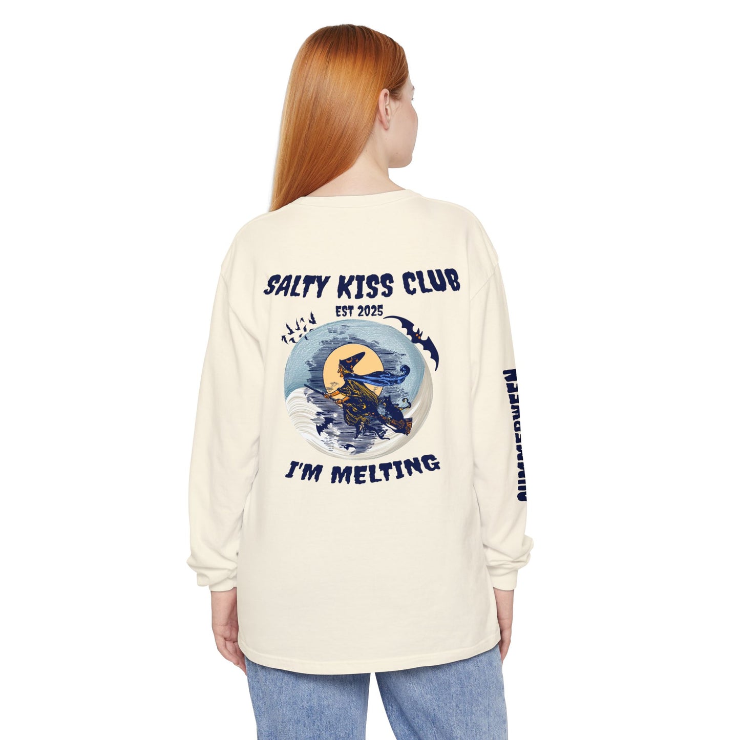 Unisex Long Sleeve Tee, Summerween Witch