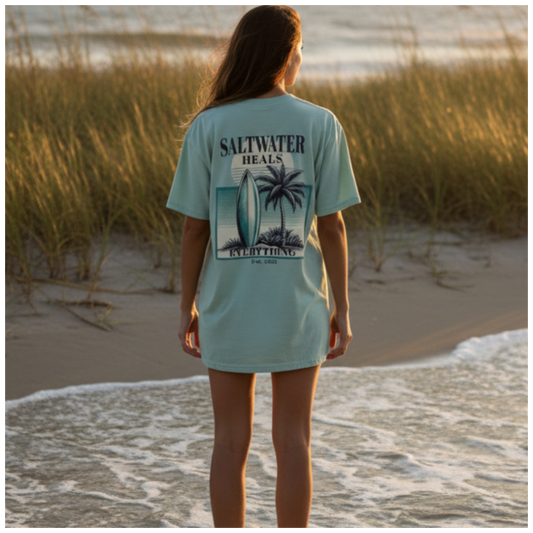 Saltwater Heals Everything Beach Photo