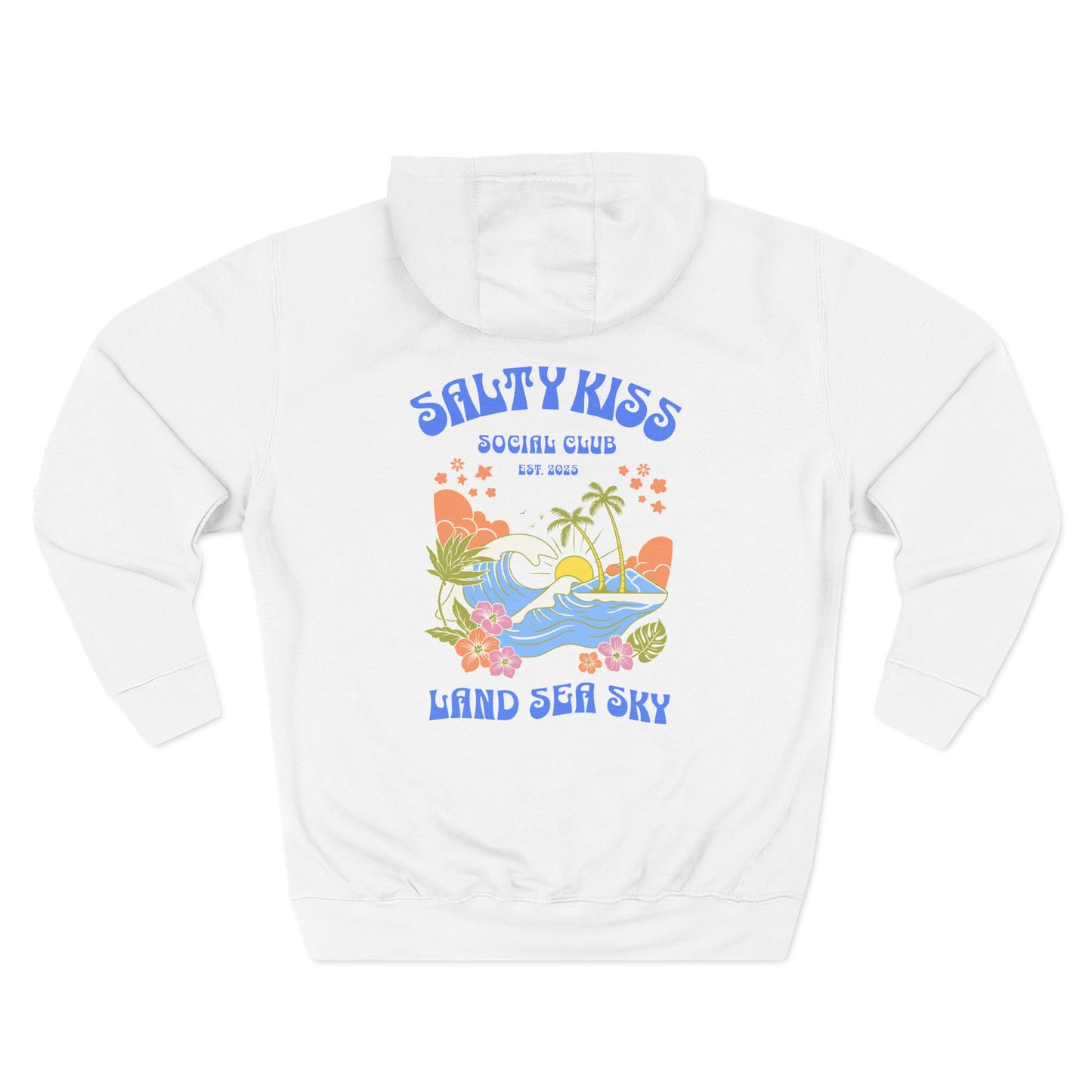 Salty Kiss Club Hoodie – “Land • Sea • Sky” Ophelia Inspired