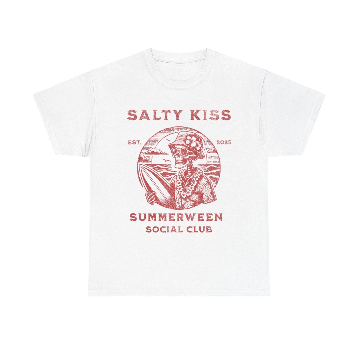 Unisex T-Shirt, Summerween Skeleton