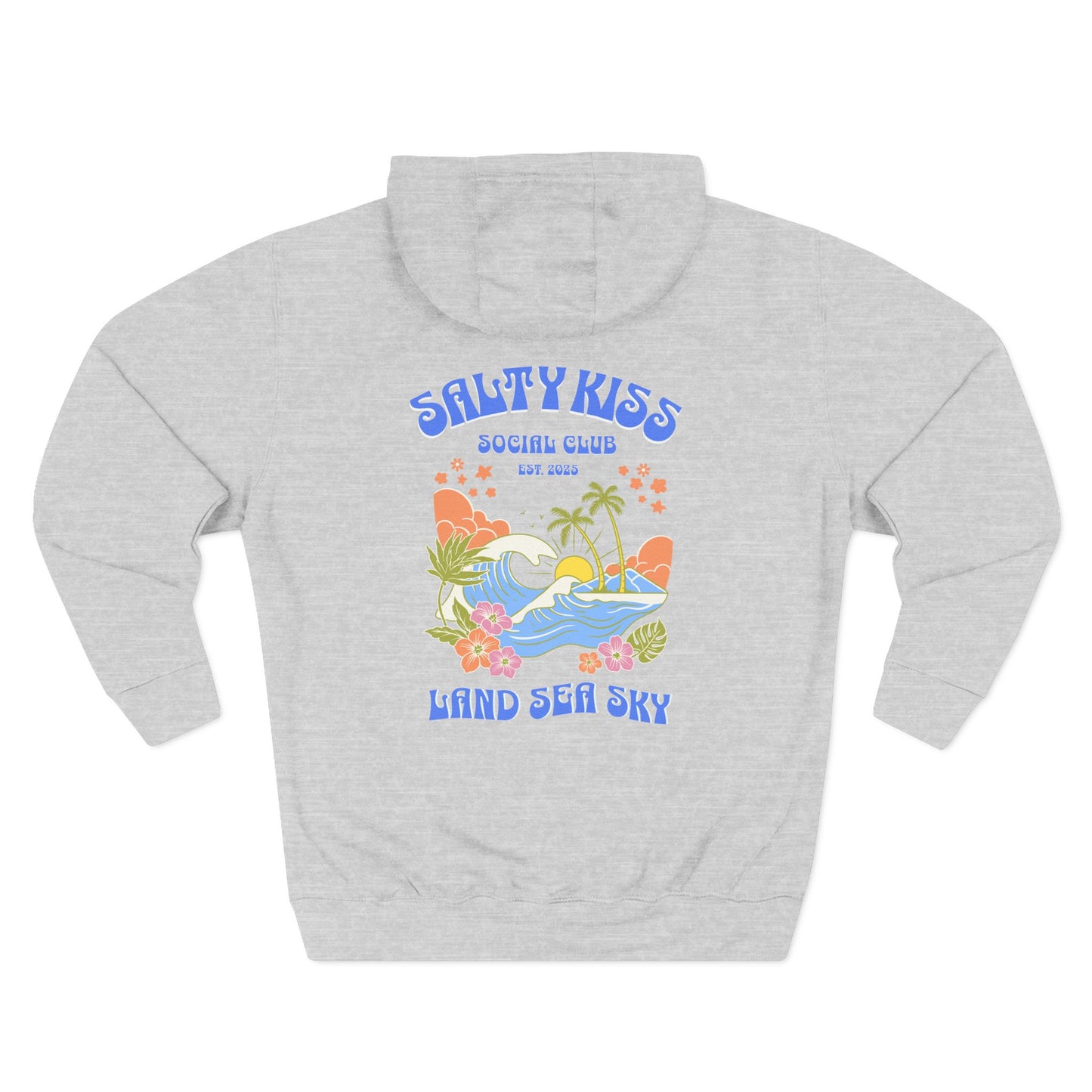 Salty Kiss Club Hoodie – “Land • Sea • Sky” Ophelia Inspired