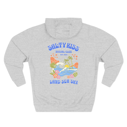 Salty Kiss Club Hoodie – “Land • Sea • Sky” Ophelia Inspired