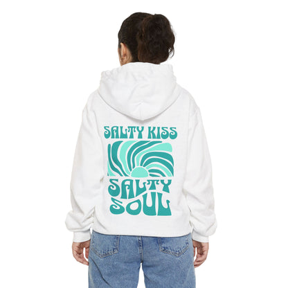 Unisex Garment-Dyed Hoodie, Salty Soul