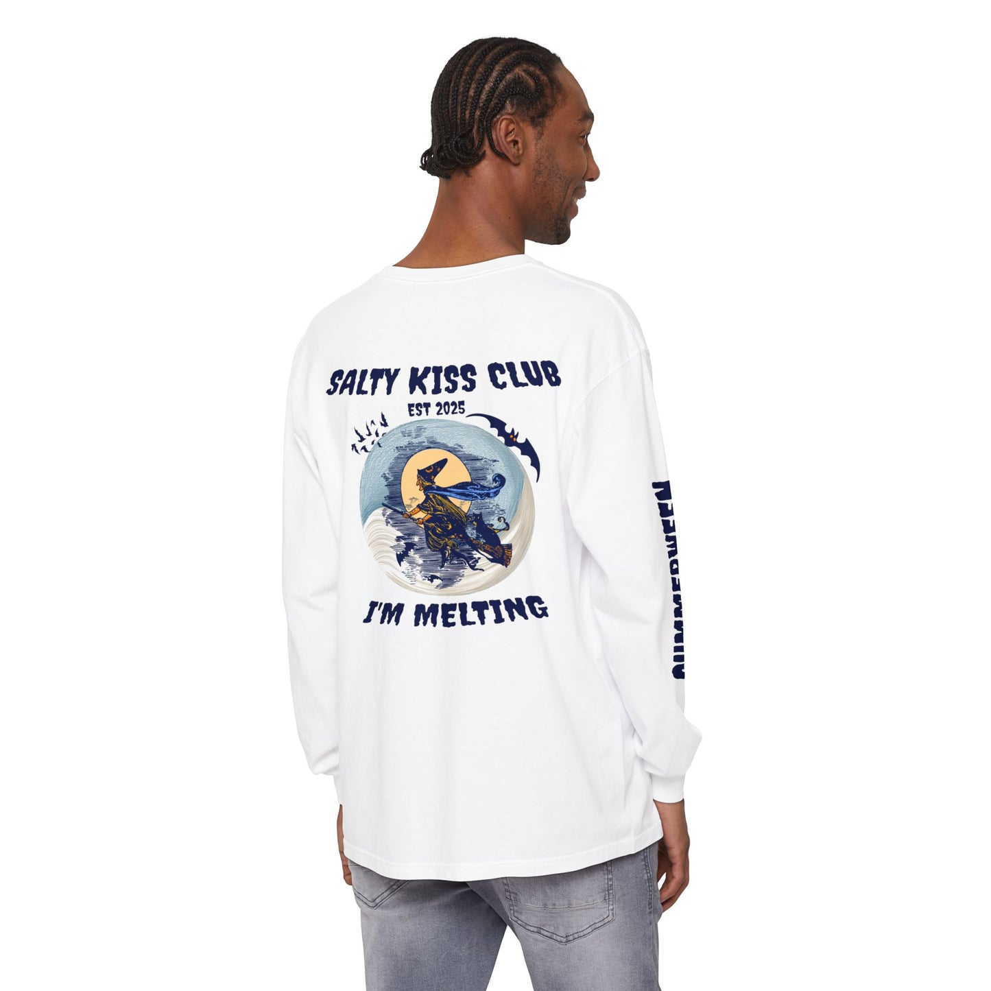 Unisex Long Sleeve Tee, Summerween Witch