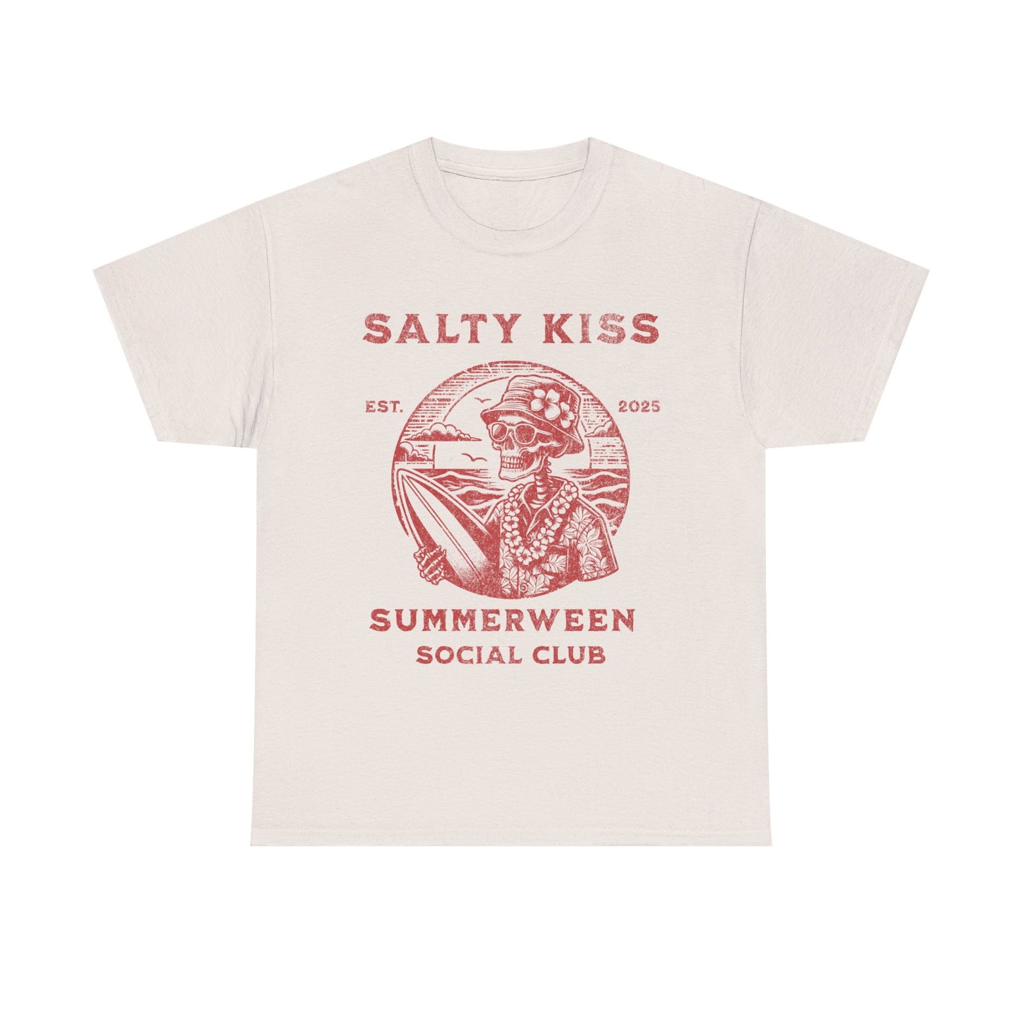 Unisex T-Shirt, Summerween Skeleton