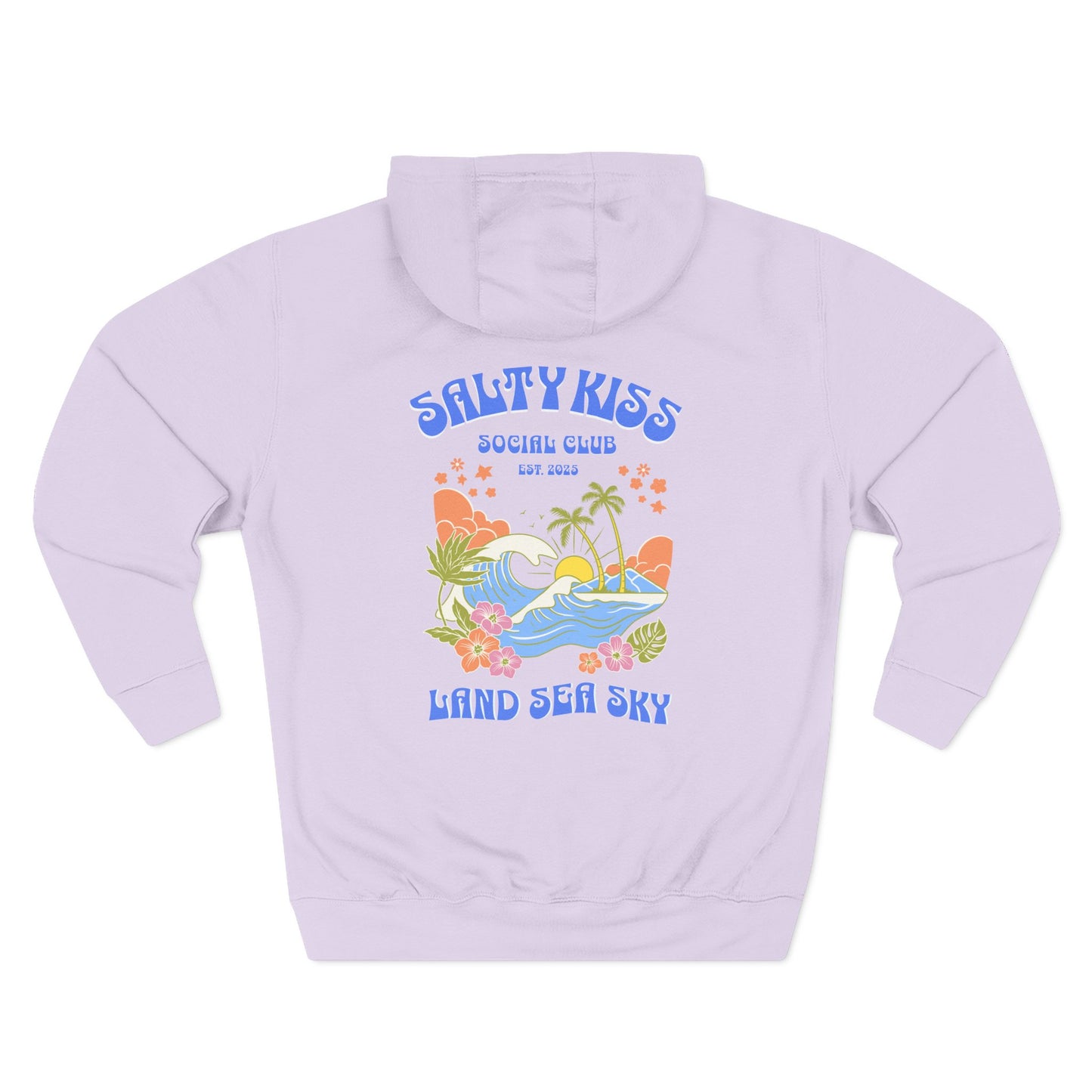 Salty Kiss Club Hoodie – “Land • Sea • Sky” Ophelia Inspired