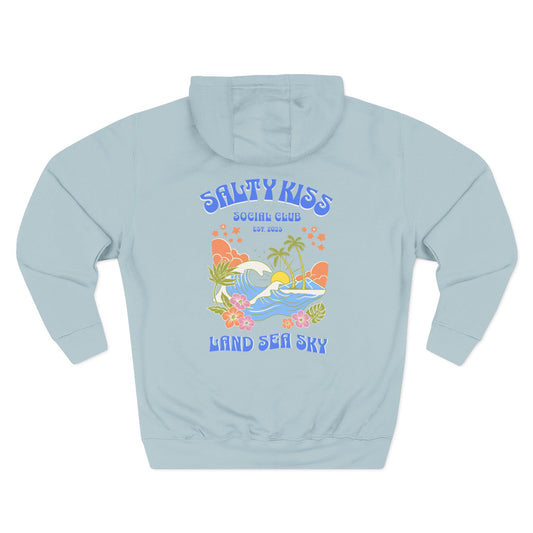 Salty Kiss Club Hoodie – “Land • Sea • Sky” Ophelia Inspired