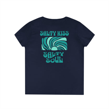 V-Neck T-Shirt, Salty Soul
