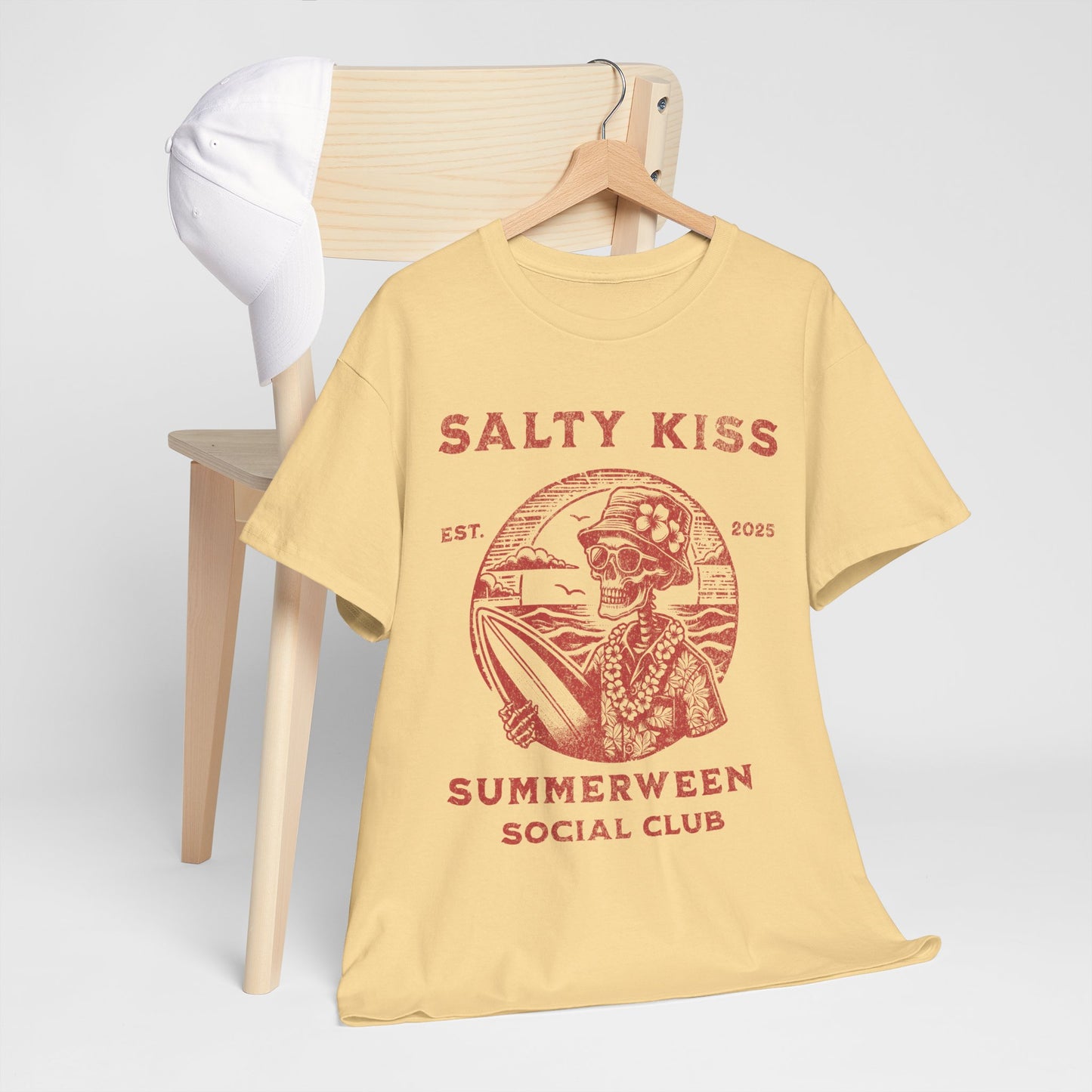 Unisex T-Shirt, Summerween Skeleton