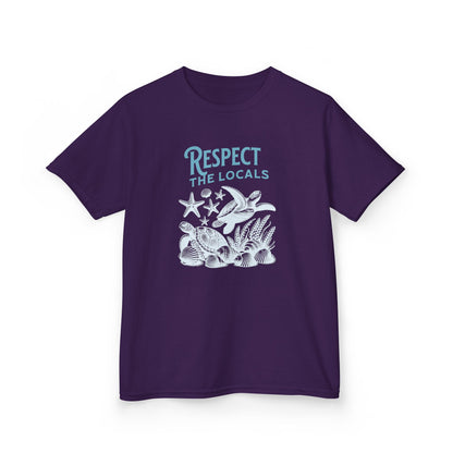 Kids' T-shirt, Respect the Locals