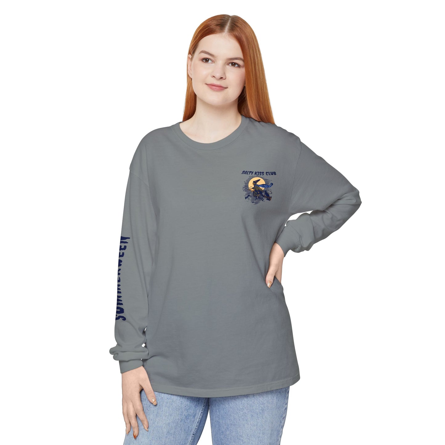 Unisex Long Sleeve Tee, Summerween Witch