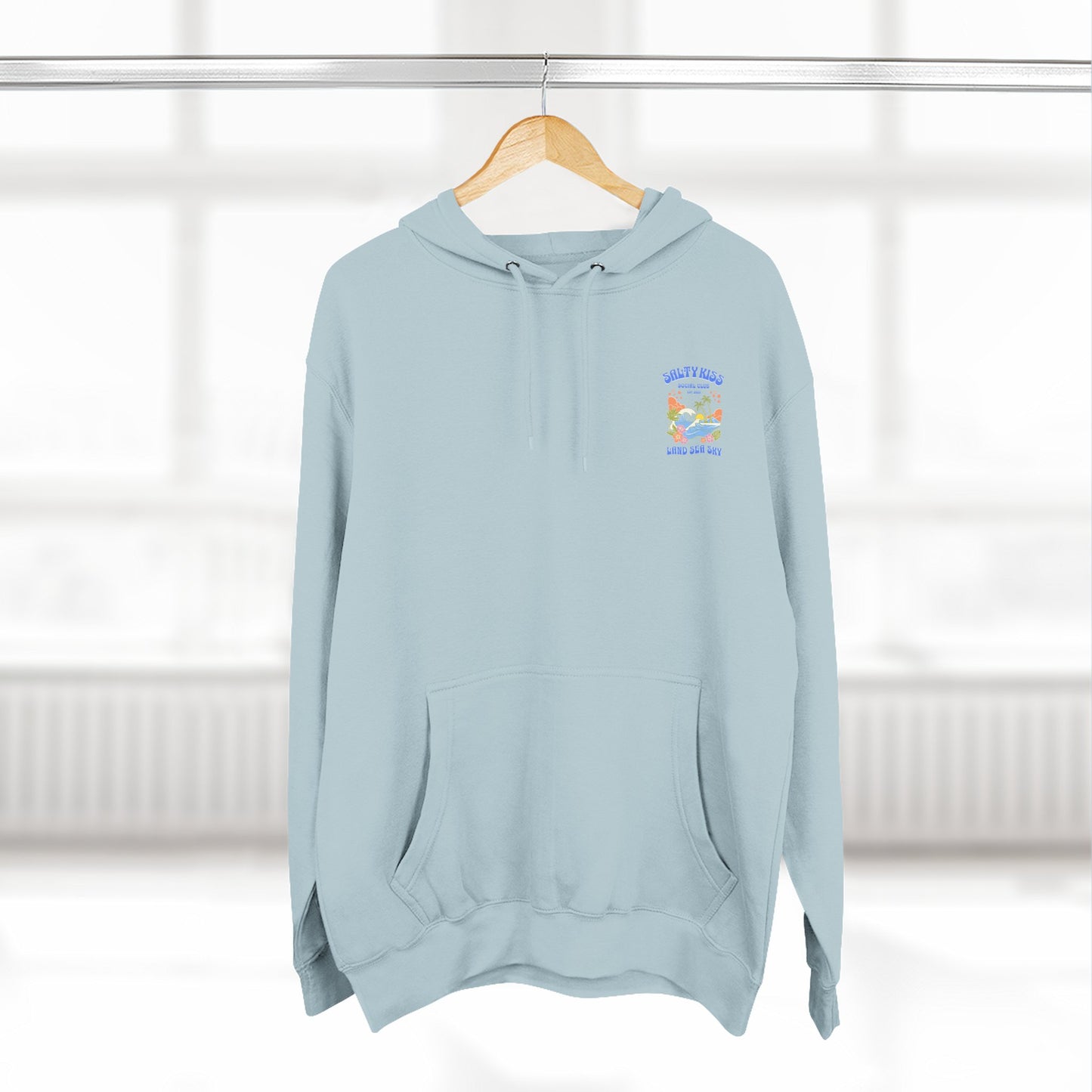 Salty Kiss Club Hoodie – “Land • Sea • Sky” Ophelia Inspired