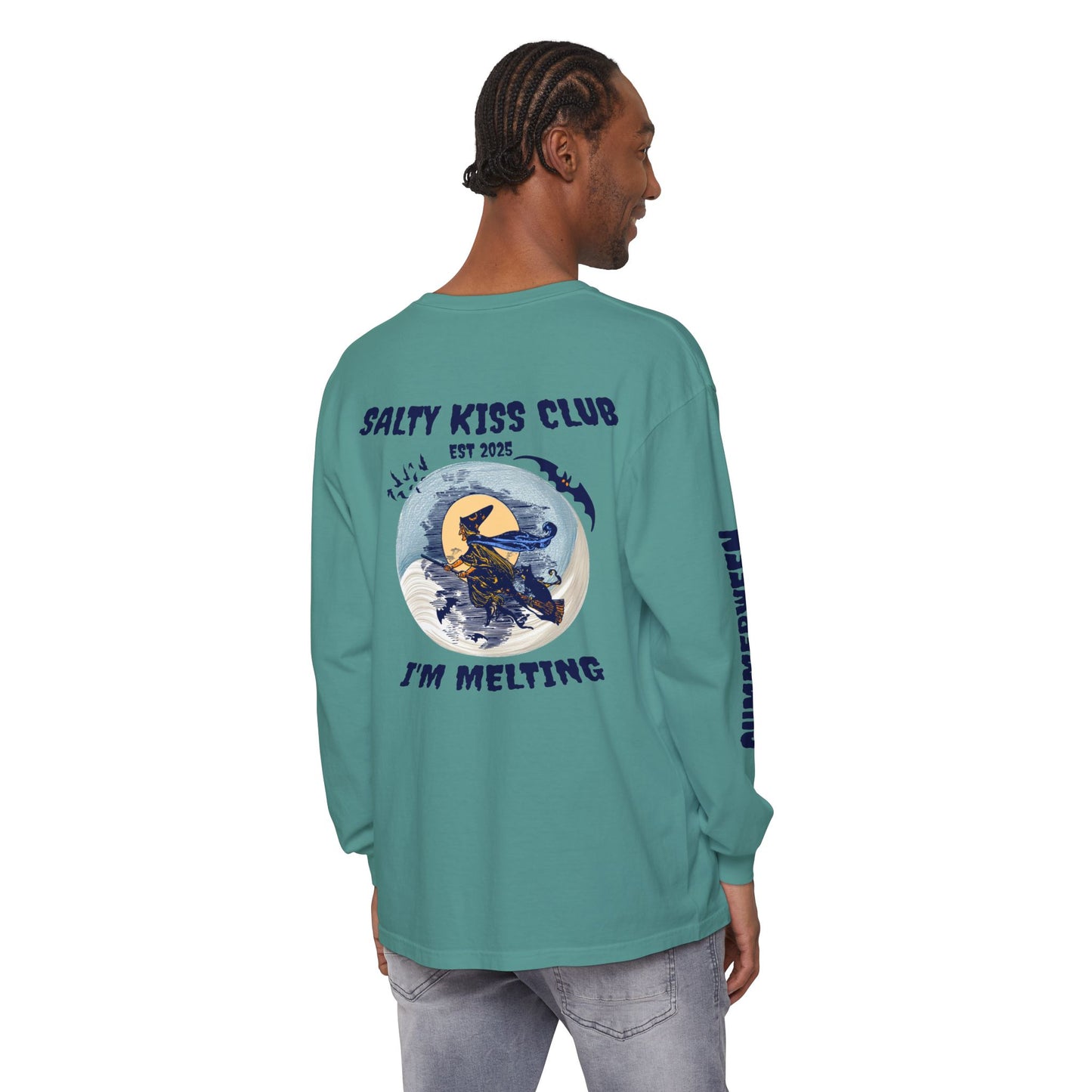 Unisex Long Sleeve Tee, Summerween Witch
