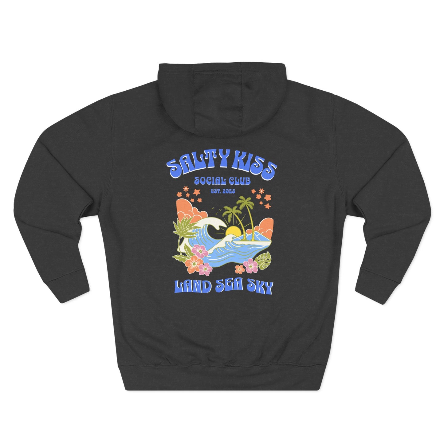 Salty Kiss Club Hoodie – “Land • Sea • Sky” Ophelia Inspired