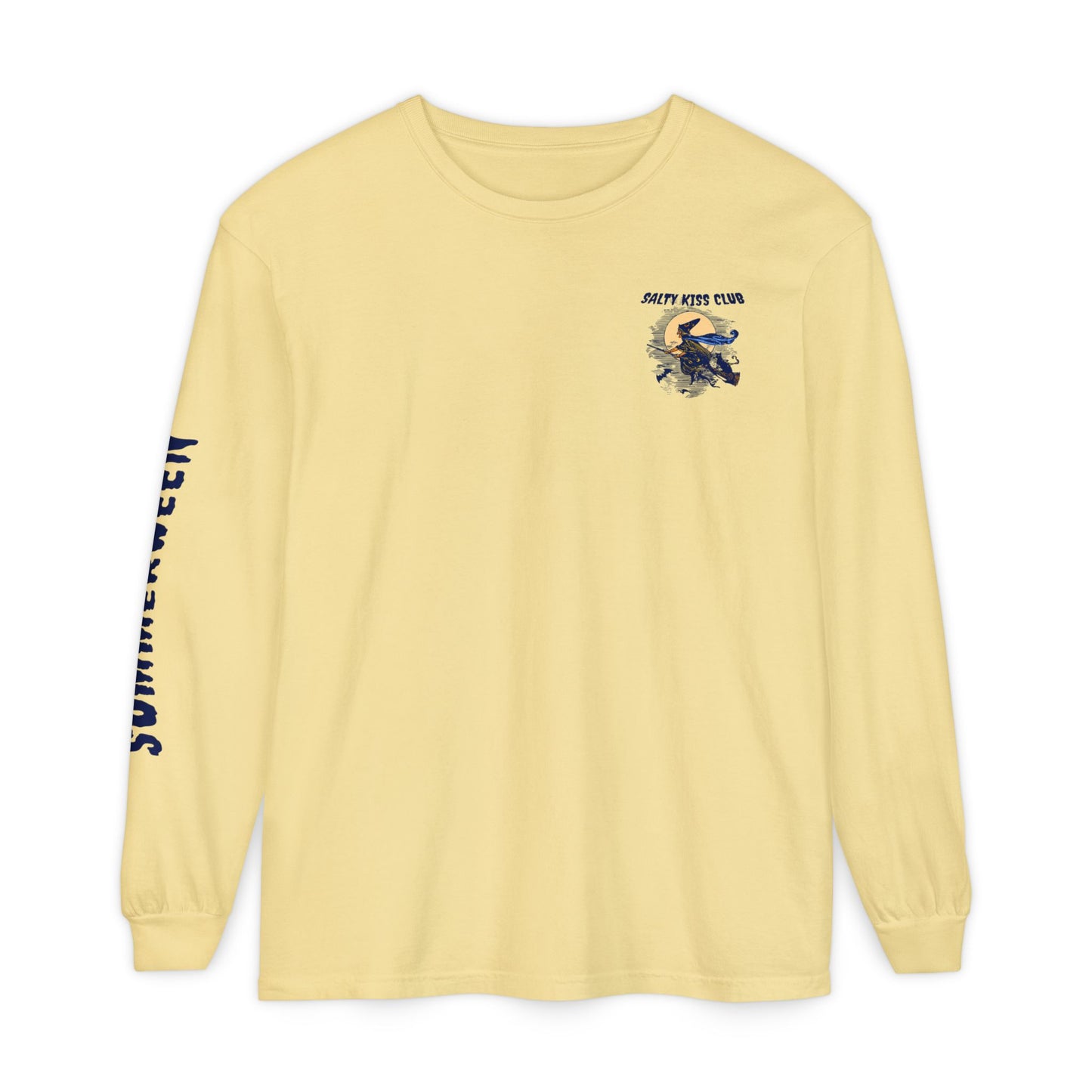 Unisex Long Sleeve Tee, Summerween Witch