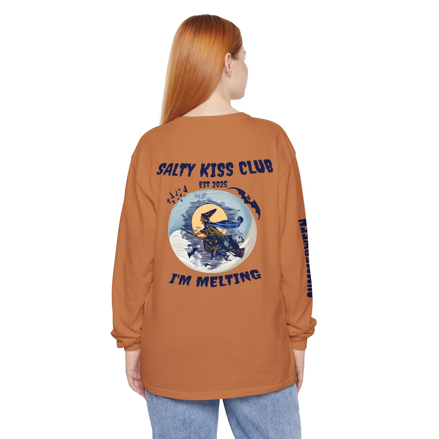 Unisex Long Sleeve Tee, Summerween Witch