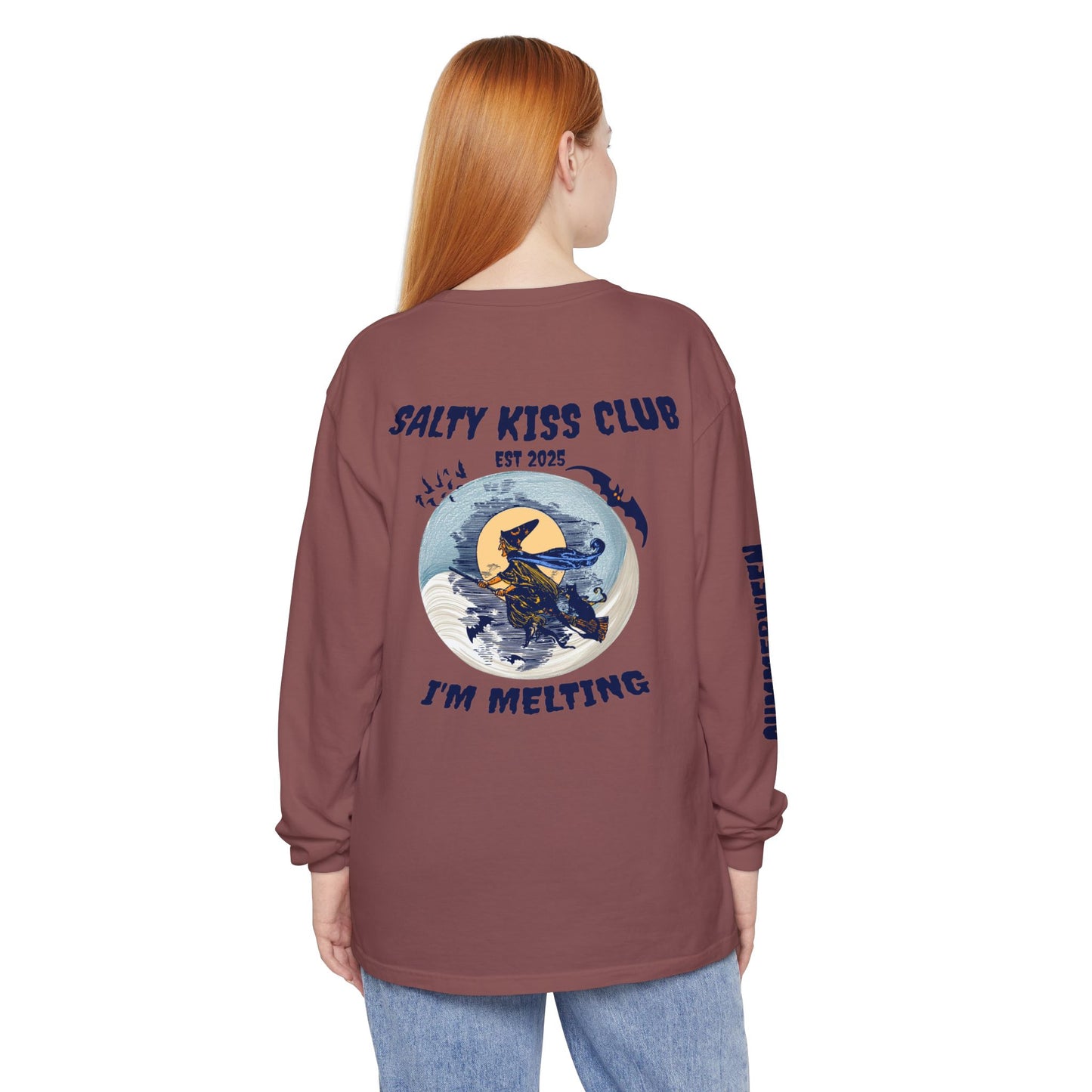 Unisex Long Sleeve Tee, Summerween Witch