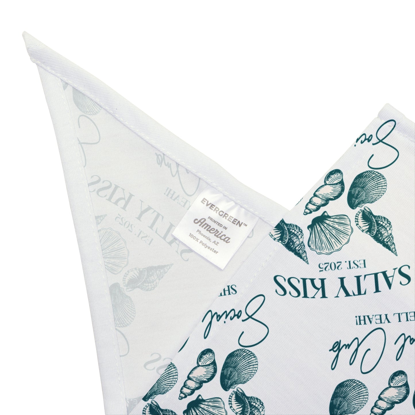 Pet Bandana, Seashells