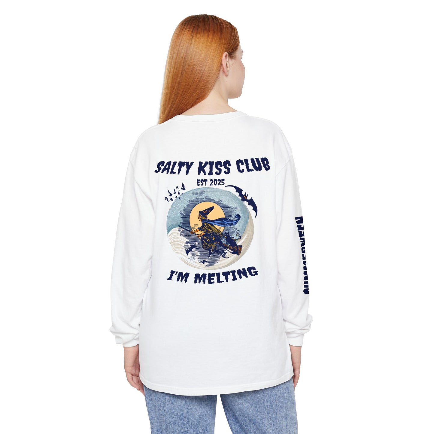 Unisex Long Sleeve Tee, Summerween Witch