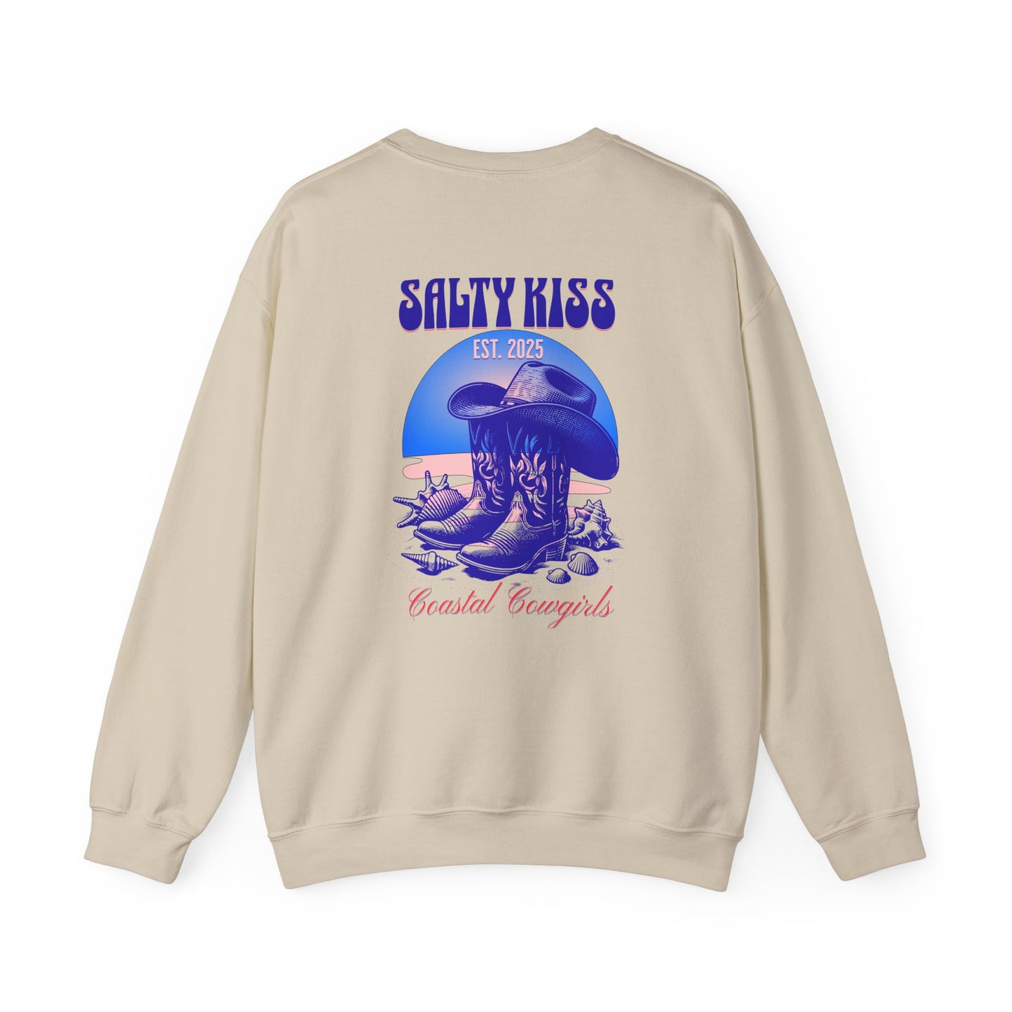 Coastal Cowgirl Crewneck Beach Lovers